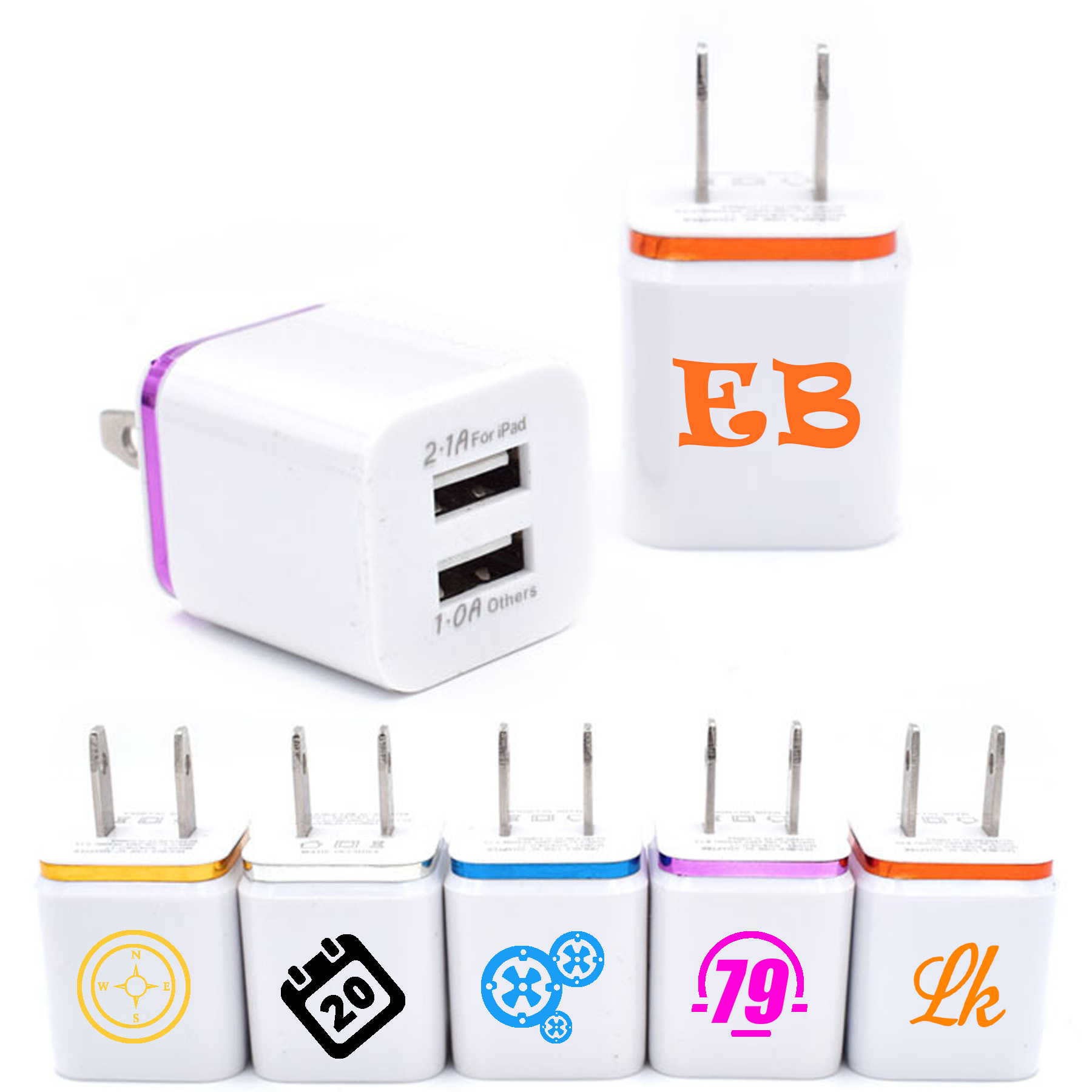 FlyFlyPromos - Dual Port USB Wall Charger Image 1 - Promotional Product